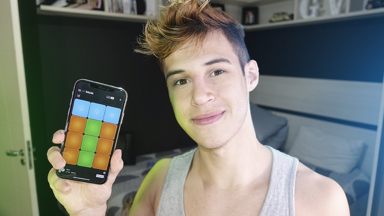 TOCANDO MUSICAS NO IPHONE X