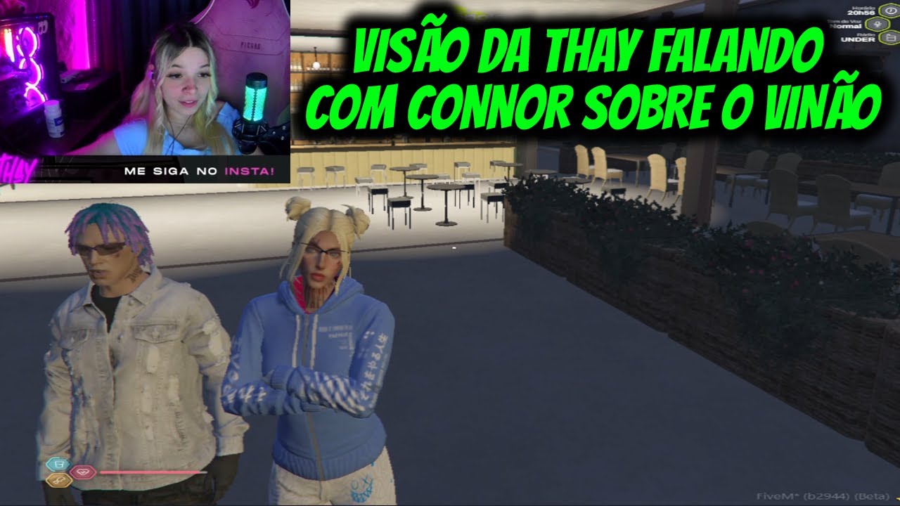 VISÃO DA THAY FALANDO COM CONNOR SOBRE O VINÃO