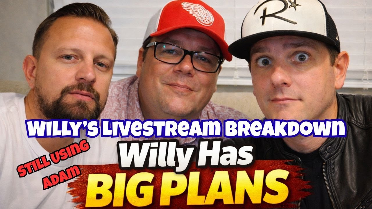 EXPOSED: Willy Using Adam The Woo To Meet Justin Scarred & Tim Tracker | Livestream Breakdown