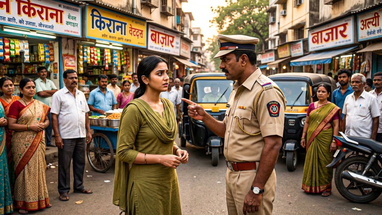 इंस्पेक्टर ने एक लड़की को थप्पड़ मारा… अगले ही पल पता चला वो जिले की डीएम है! 😳