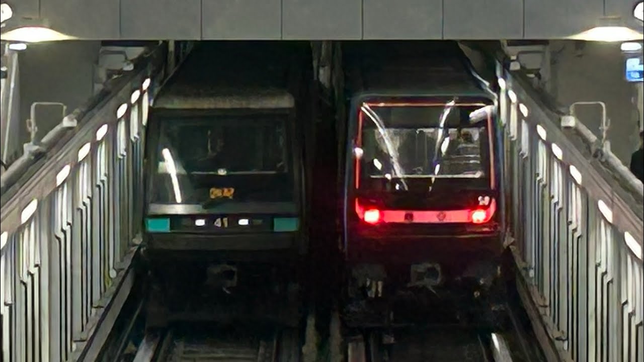 M4 : Time-Lapse Ligne 4 (Métro de Paris)