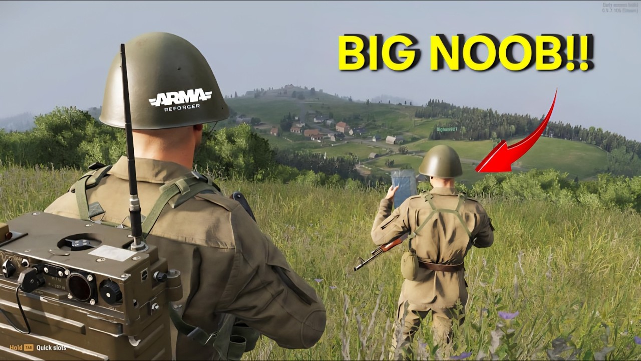Arma Reforger Best Guns LIVE FOR NOOBS