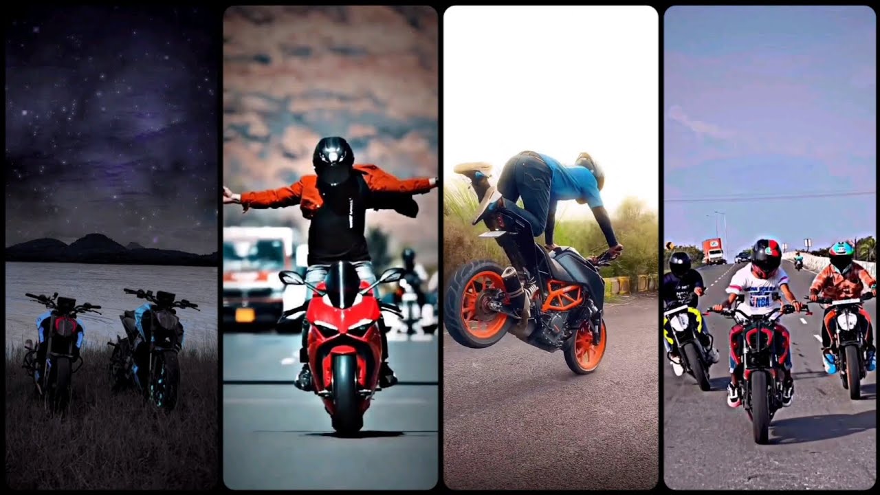Boy's ATTITUDE RIDER's 😎 PRO RIDEr'S ❌ HEAVY STUNTs⭕ STUNTS RIDERS🖤KTM🧡R15💜NS200❤️Ep.6