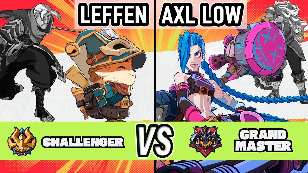 2XKO ▰ Leffen (Teemo / Yasuo) vs Axl Low (Jinx / Illaoi) ▰ High Level Gameplay