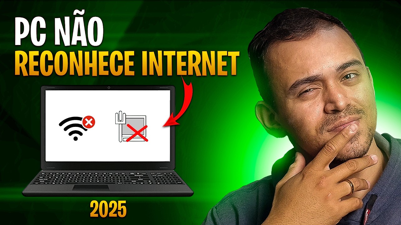PC ou Notebook N&atilde;o Conecta &agrave; Internet? 🚫 Veja Como Resolver Cabo de Rede e Wi-Fi em 5 Minutos!&rdquo;