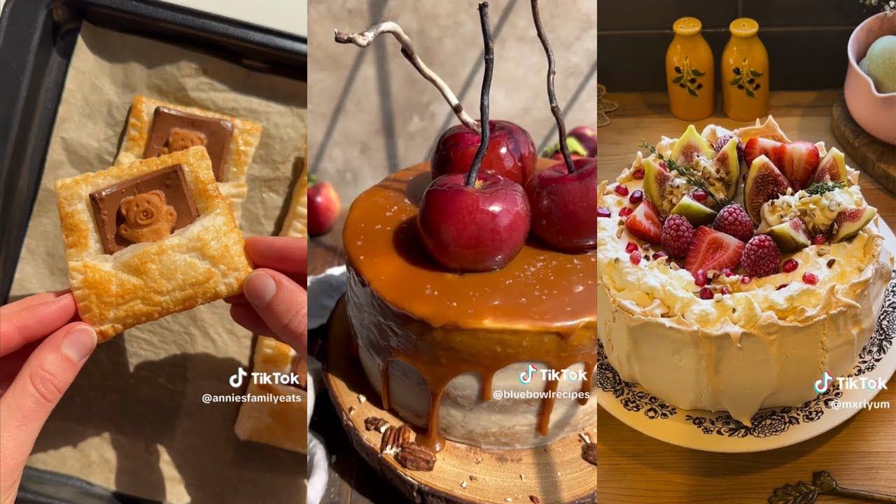 Cozy autumn aesthetic baking☕🍂 |  tiktok compilation