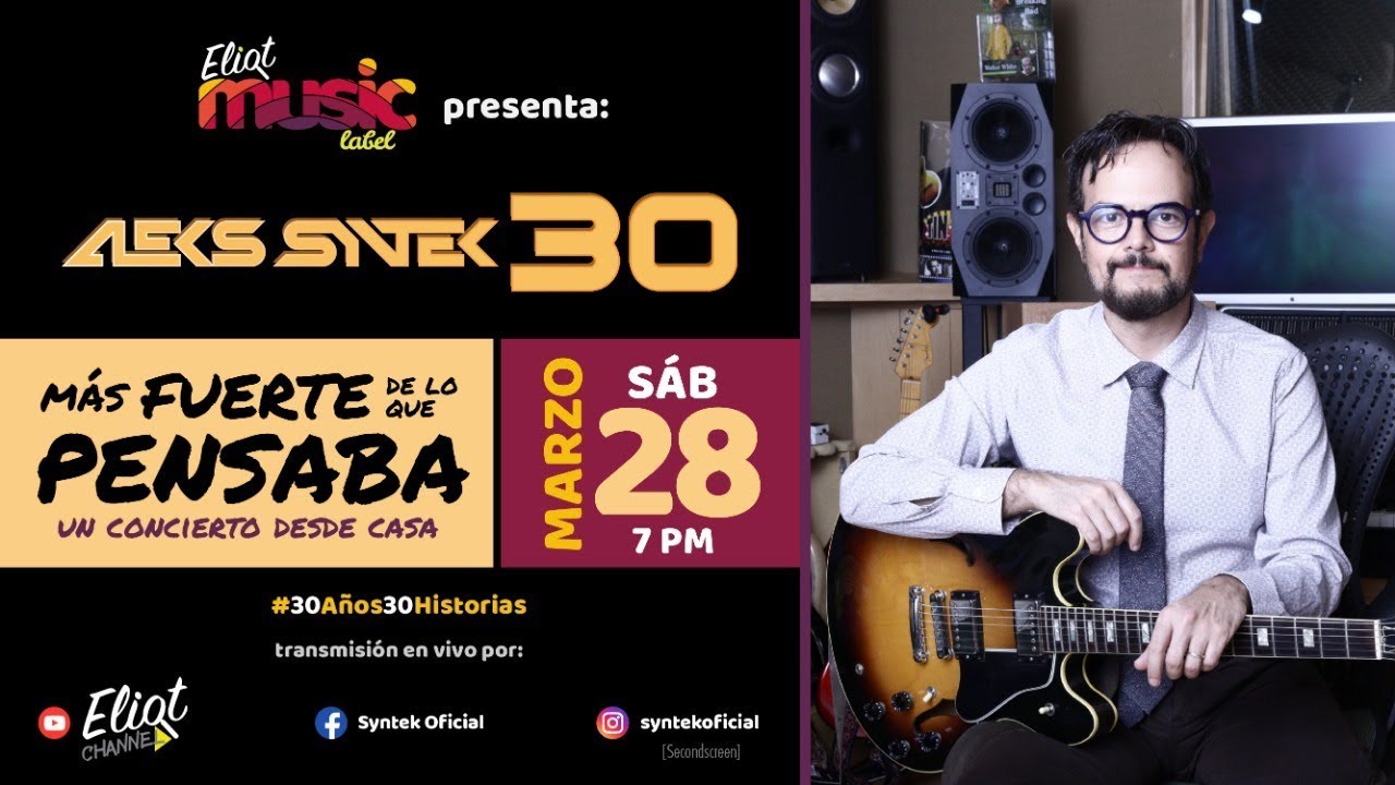 M&aacute;s fuerte de lo que pensaba, un concierto desde casa... #quedateencasa y canta #conmigo