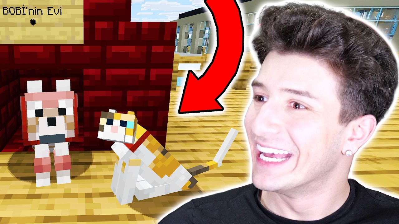 MİNECRAFT : KEDİ EVCİLLEŞTİRDİM