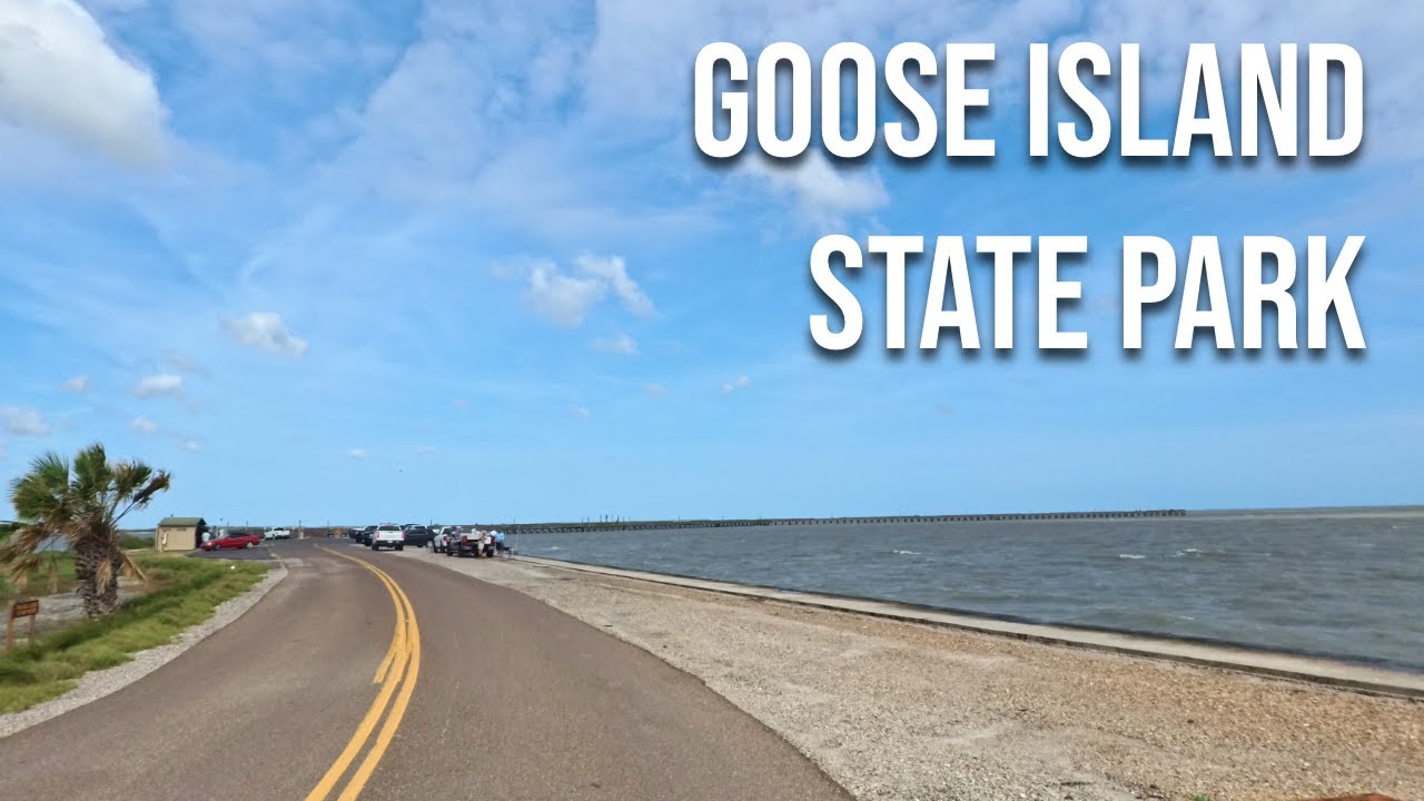 Goose Island State Park! Drive with me through a Texas State Park!