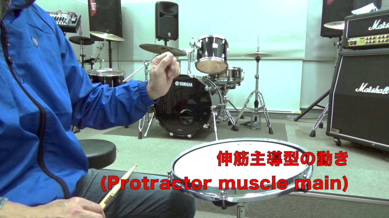 片手16ビート！【アップ・ダウン奏法“意”／完全マニュアル②】Single Handed 16Notes Hi-Hat Groove：山部三喜男