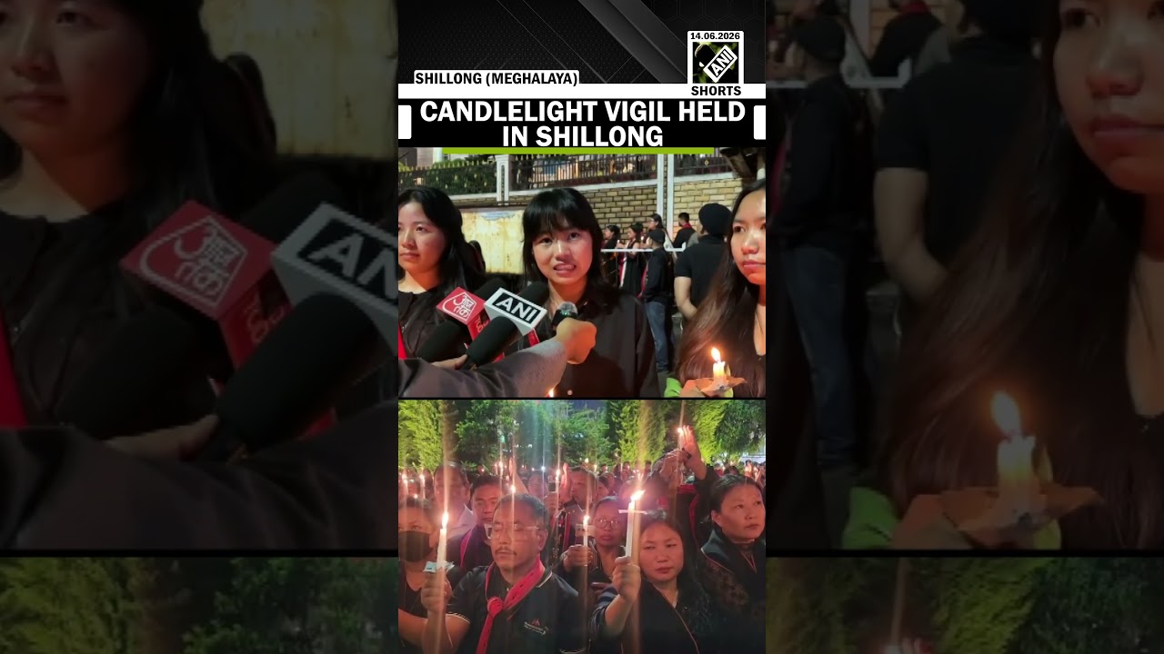 Candlelight vigil held in Shillong in memory of 6 Naga victims of Manipur violence