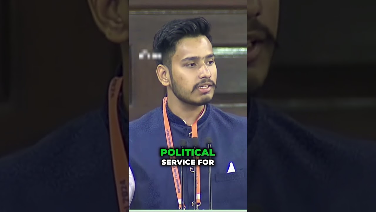 Youth in Politics  A Path to Sustainability - Great Speech Yatin Bhashakar