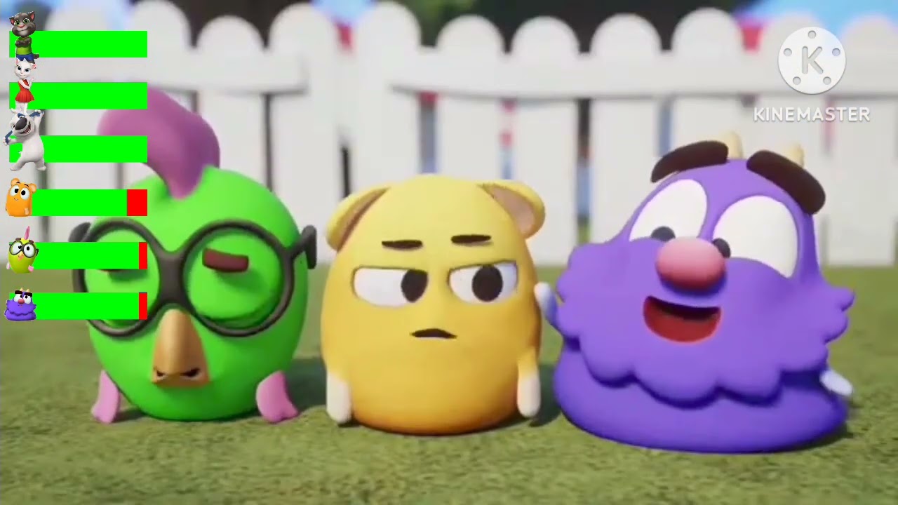Talking Tom Shorts Pets in Space With Healthbars