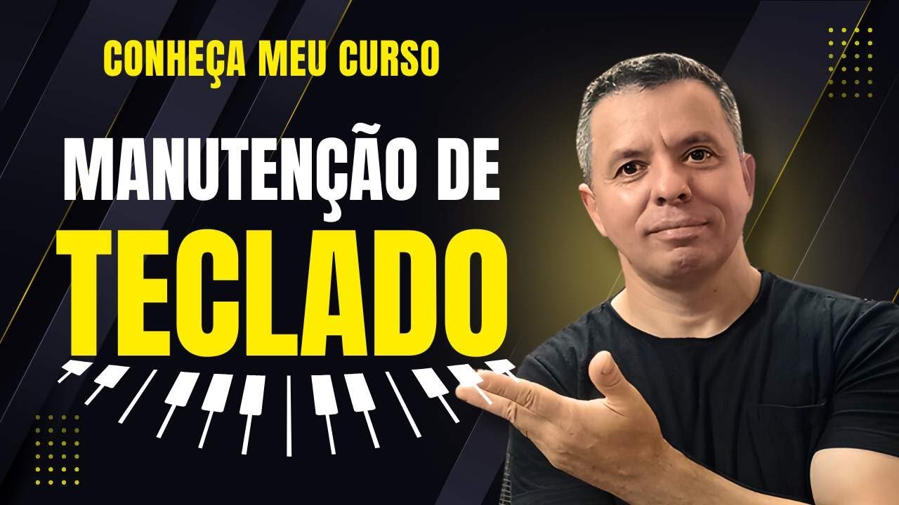 Conheça meu Curso e Conserte seu Teclado facilmente EM CASA! SERVE PARA TODAS AS MARCAS!