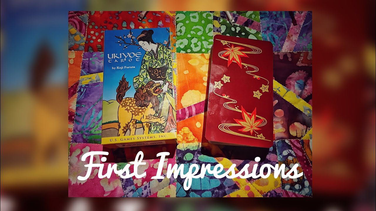 Ukiyoe Tarot ~ Discovering a Classic
