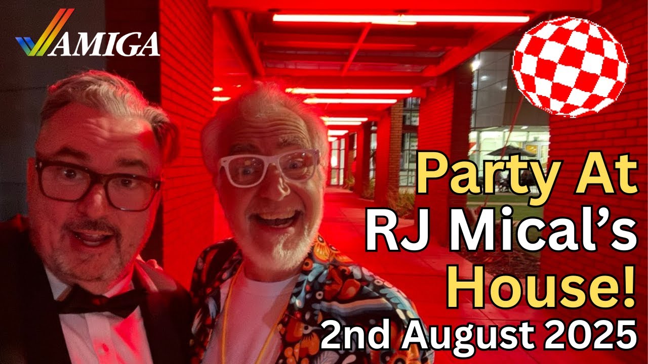 Amiga 40 : Party at RJ Mical's House!