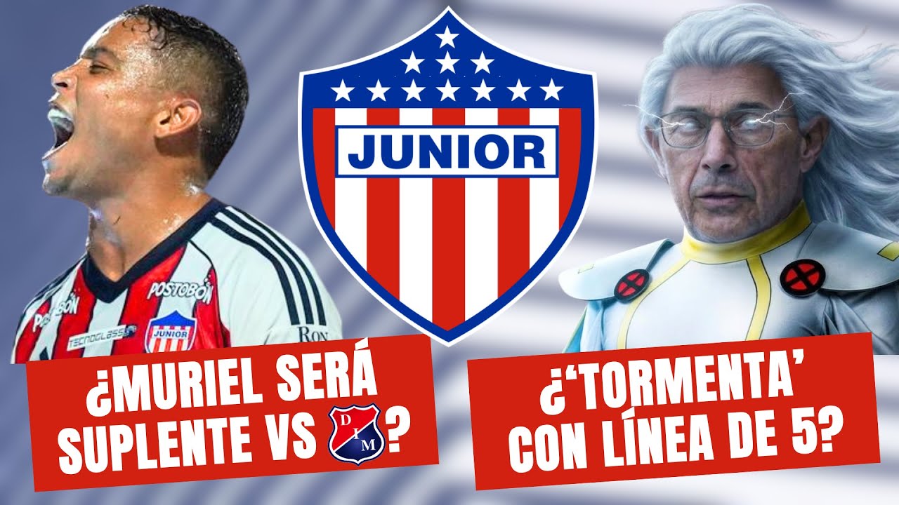 ¿MURIEL SUPLENTE EN JUNIOR? ¿LÍNEA DE 5 VS MEDELLÍN? ¿Jugador Sigue Castigado? | #100Tiburon
