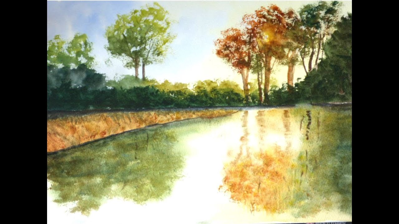 Aquarelle : 