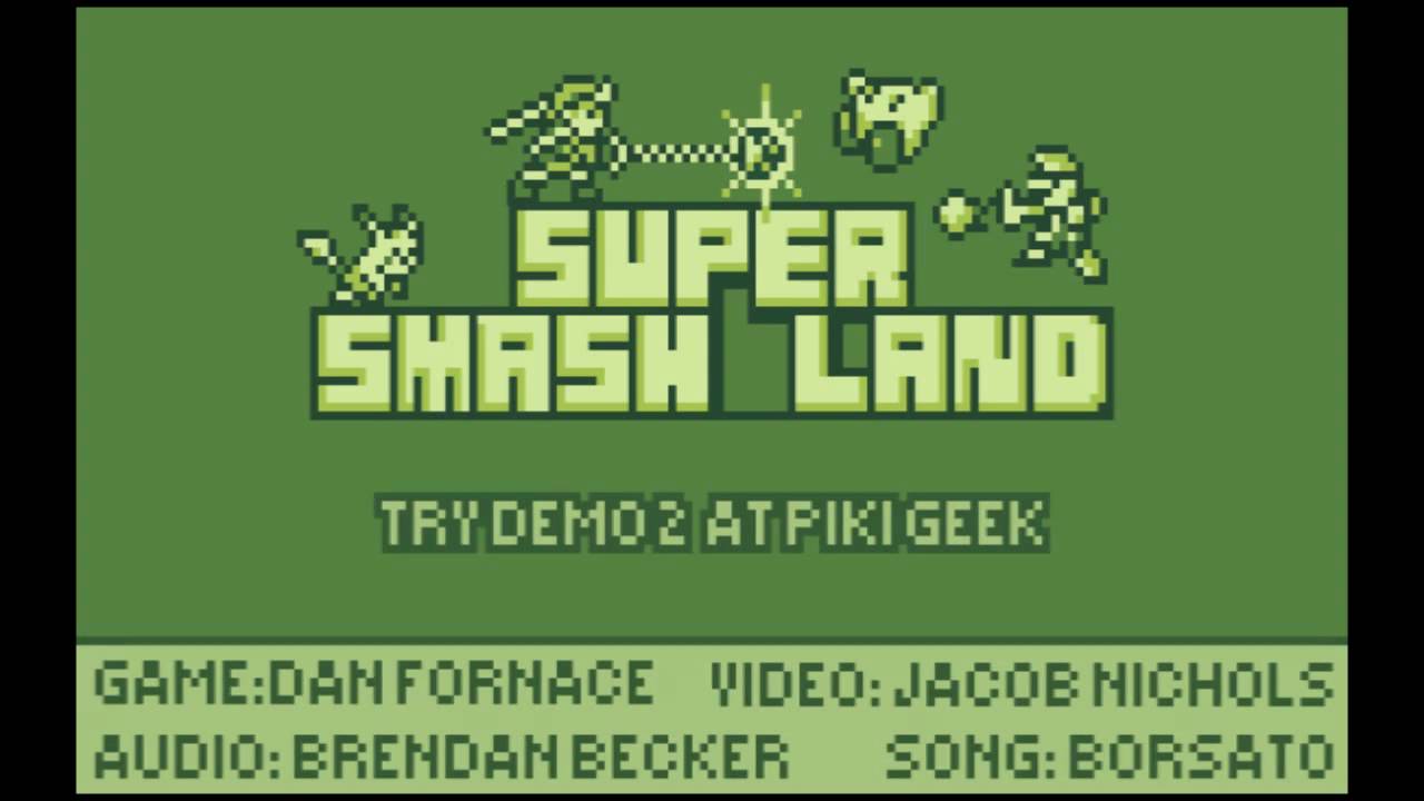 Super Smash Land: Trailer 2 - A GameBoy De-make by Dan Fornace