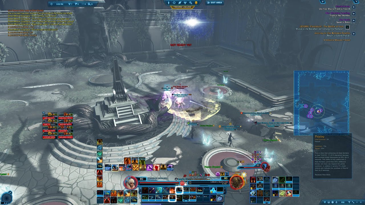 Dread Palace Master Mode Calphayus Swtor 7.7.1 Tank POV