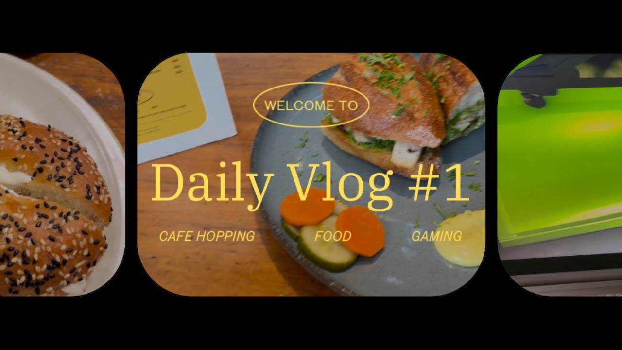 chill day vlog 1 - slow mornings, cafe hopping, food, quality time