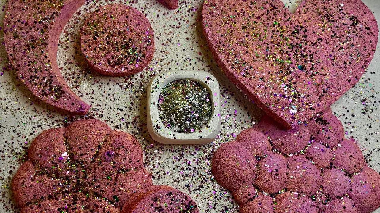 Glitter Bomb & Confetti Reforms 🎉🩷✨| ASMR Sounds | Triggers | Anxiety Relief | Satisfying | Powder