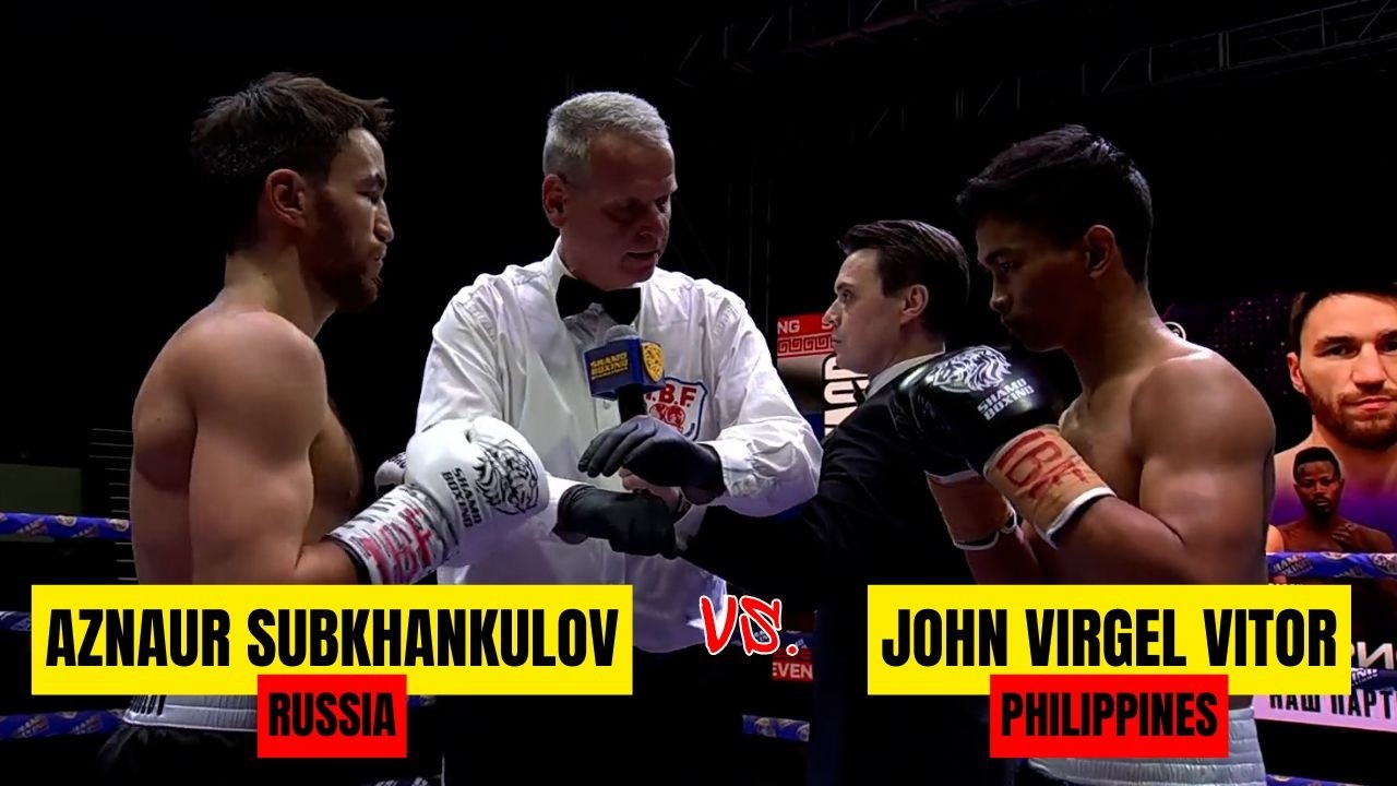 John Virgel Vitor (PHILIPPINES) vs Aznaur Subkhankulov (RUSSIA) FULLFIGHT