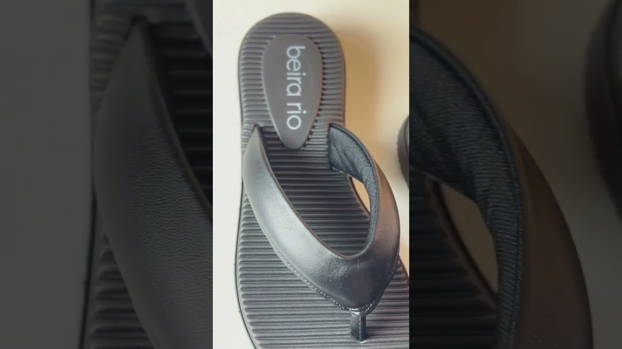Chinelo Beira Rio Flatform Feminino Preto #Casual #shoes #Moderno #Feminino #Neutro #Macio #Leve
