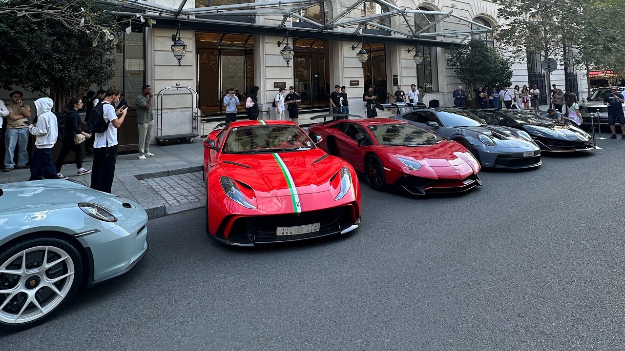 LES VOITURES DES PAYS DU GOLFE SONT LA !!! Carspotting in Paris