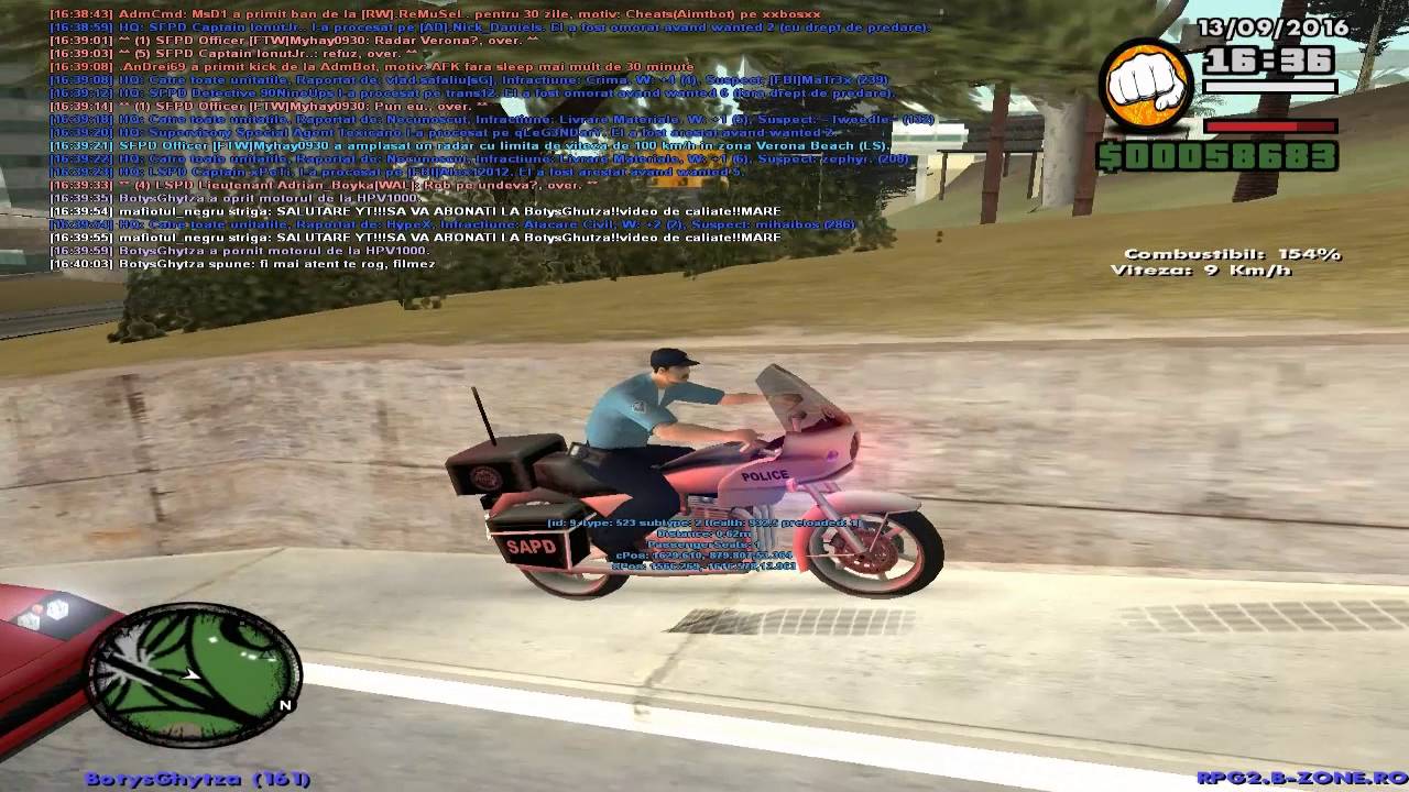 Facem raport &icirc;n SFPD pe RPG2 | SA:MP #17