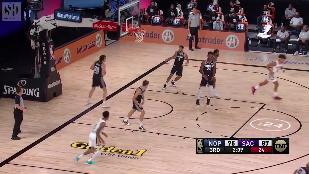 Sindarius Thornwell Full Play vs Sacramento Kings | 08/11/20 | Smart Highlights