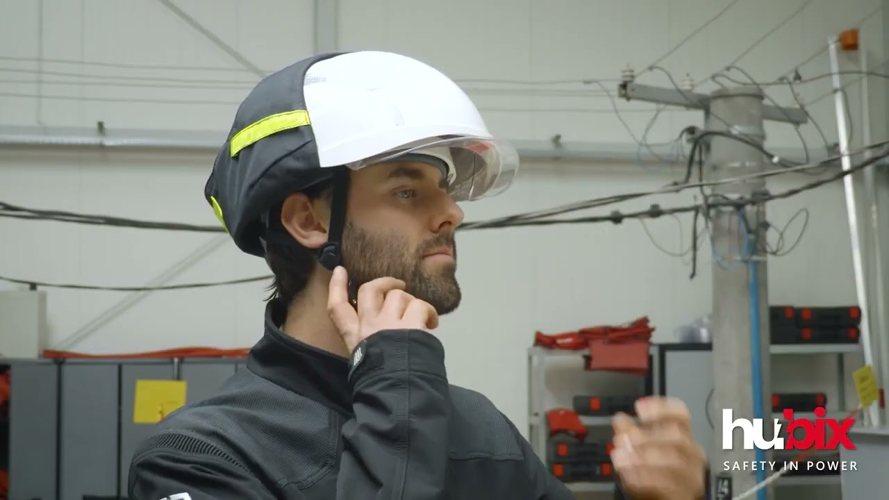 Casco Diel&eacute;ctrico para Trabajos con Tensi&oacute;n HUBIX SECRA