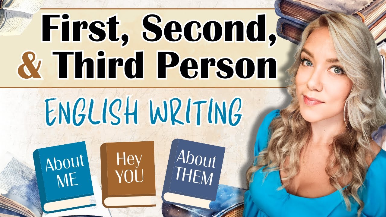 First, Second & Third Person Perspectives Explained in English Writing | Points of View