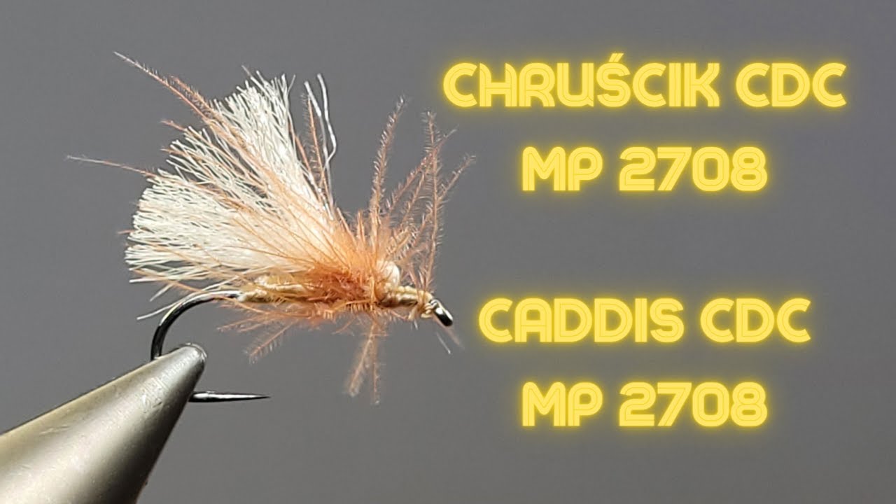 👉Chruścik MP2708 Suchy chruścik Chruścik CDC Caddis CDC Caddis dry fly Caddis Marc Petitjean👈