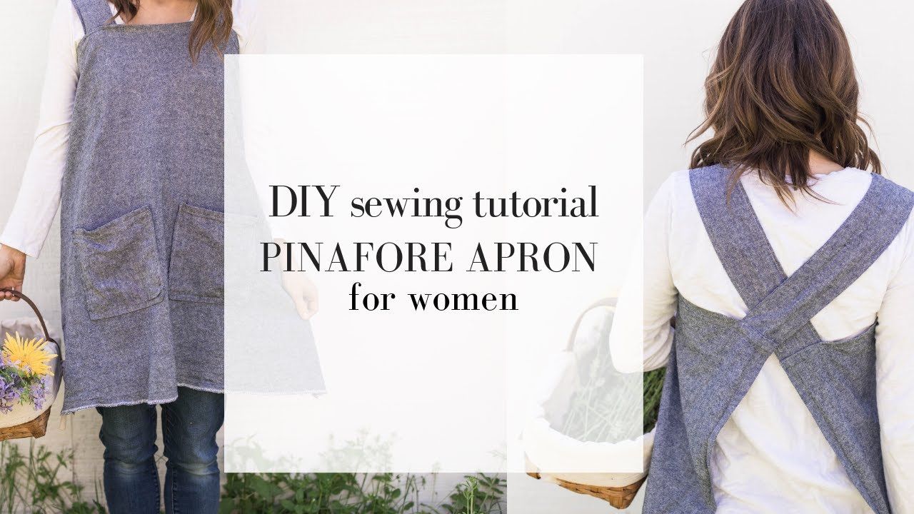 Cross Back Apron Tutorial