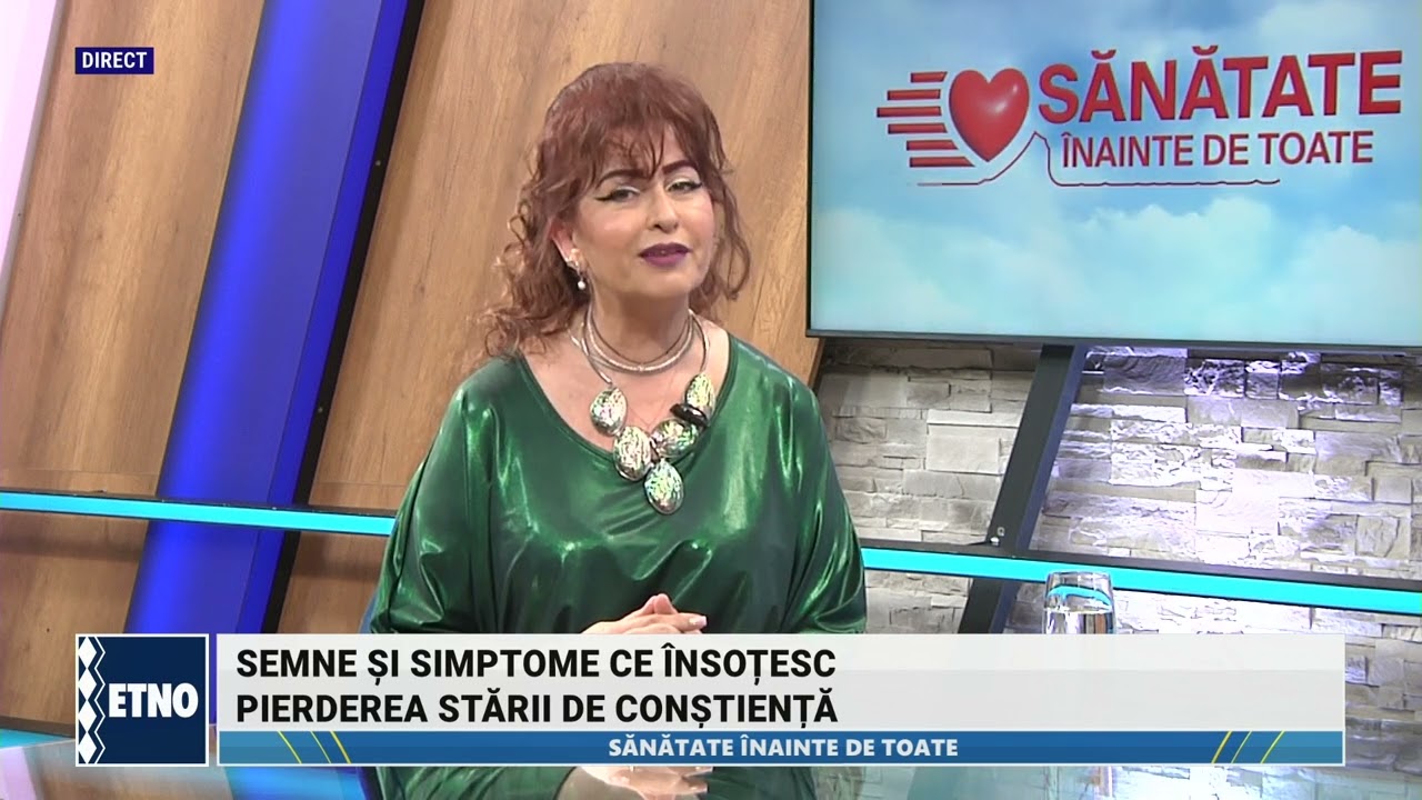 Sanatate inainte de toate   23.04.2024,  Emilia Furdu Lungut pierderea starii de constienta.
