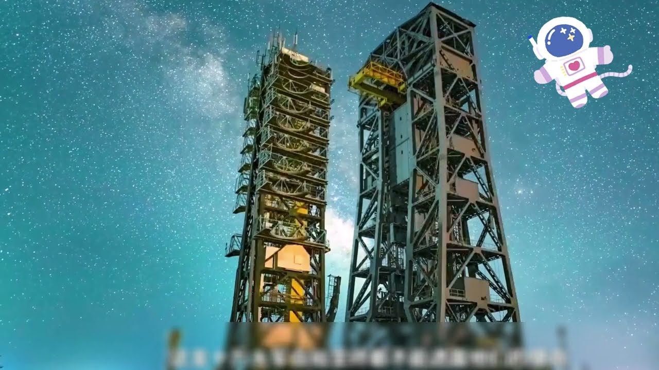 How massive is the space station that China is building?