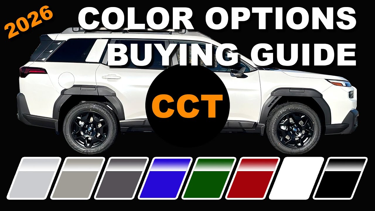 2026 Subaru Outback | Color Options Buying Guide