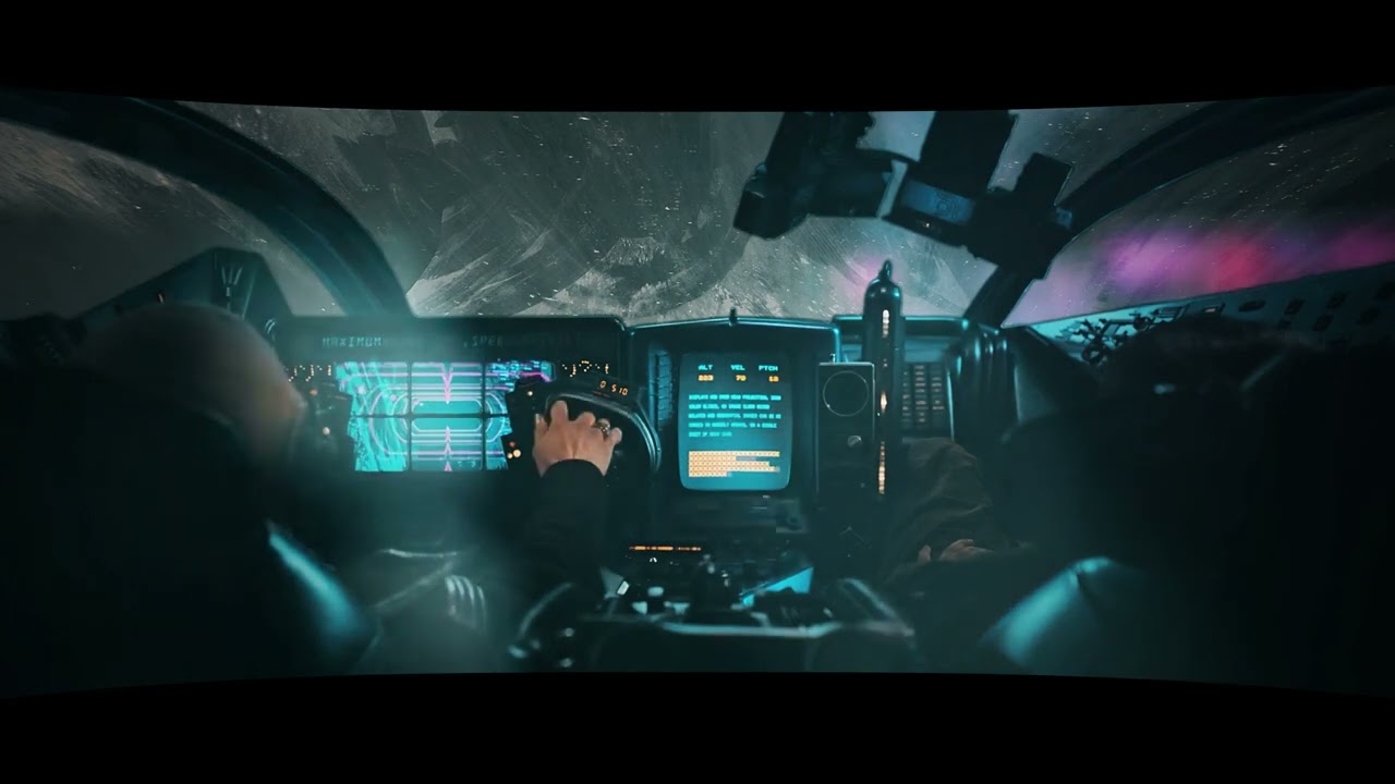 Blade Runner | Flying in a Spinner | AMBIENCE