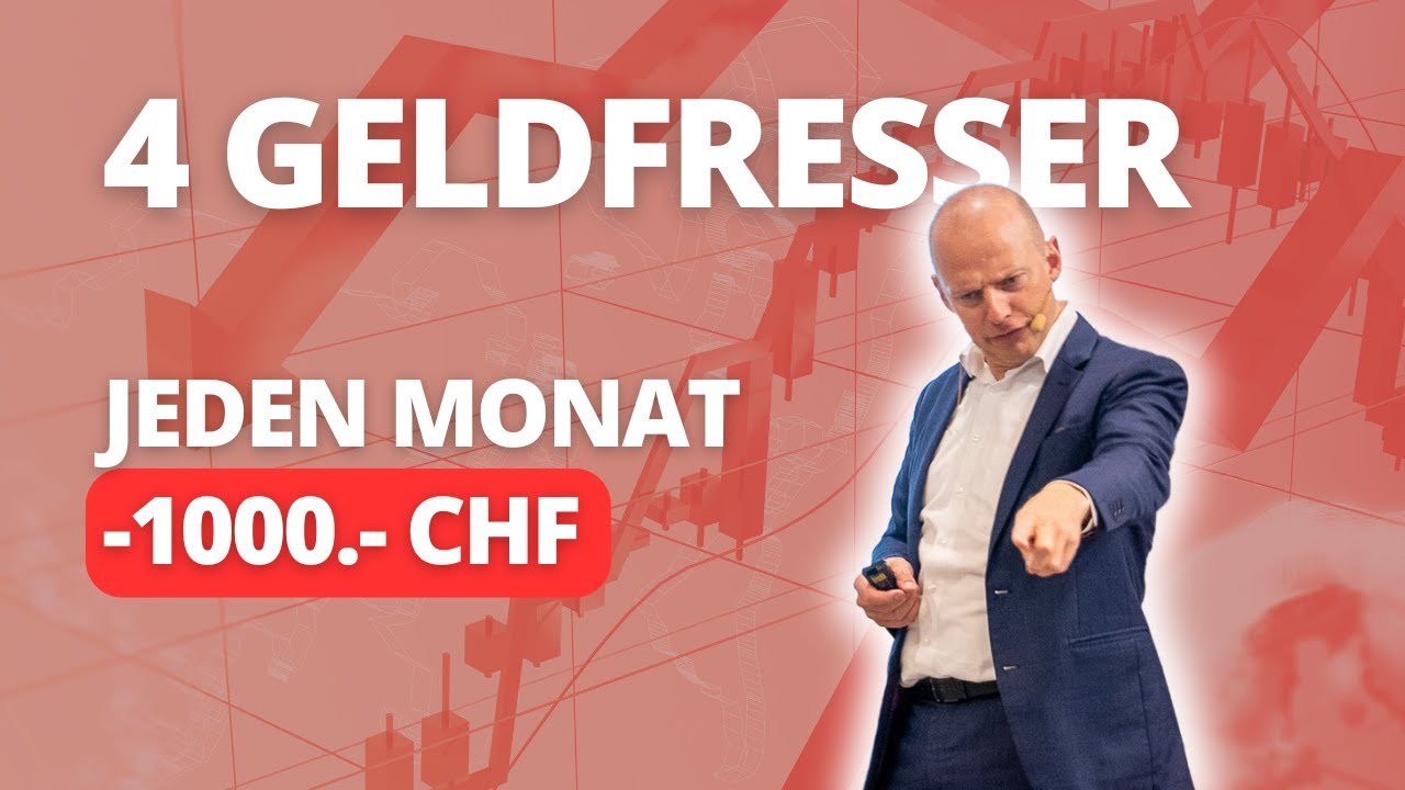 Diese 4 Geldfallen kosten dich jeden Monat 1'000 Franken!