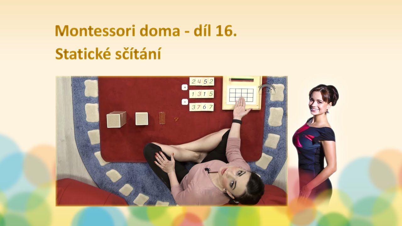 Montessori doma - díl 16: Statické sčítání