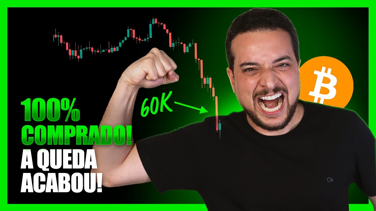 🚨 A QUEDA ACABOU! COMPREI TUDO NOS 60K