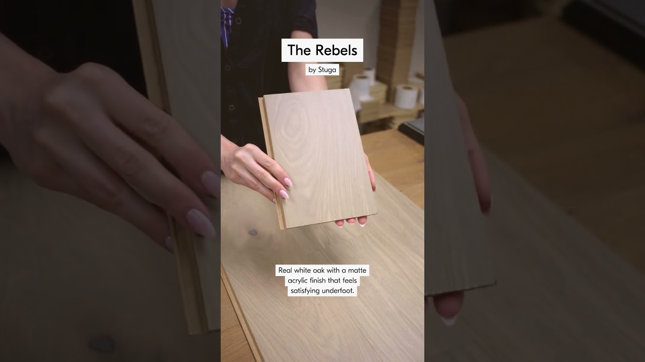 It's time to breakup with LVP - your feet will thank you. #woodflooring #lvp