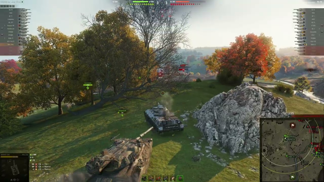 WoT Это Снова достойный бой, ЛТ рулят