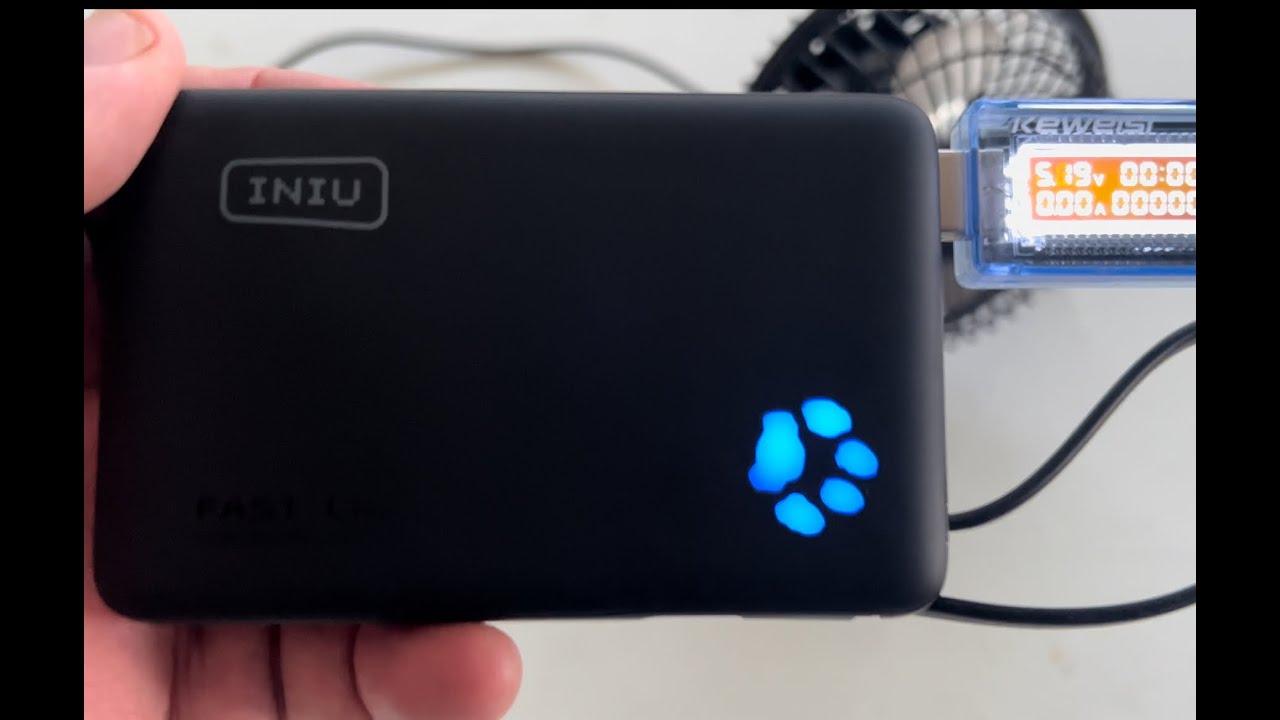 Iniu 10000mah portable powerbank charger