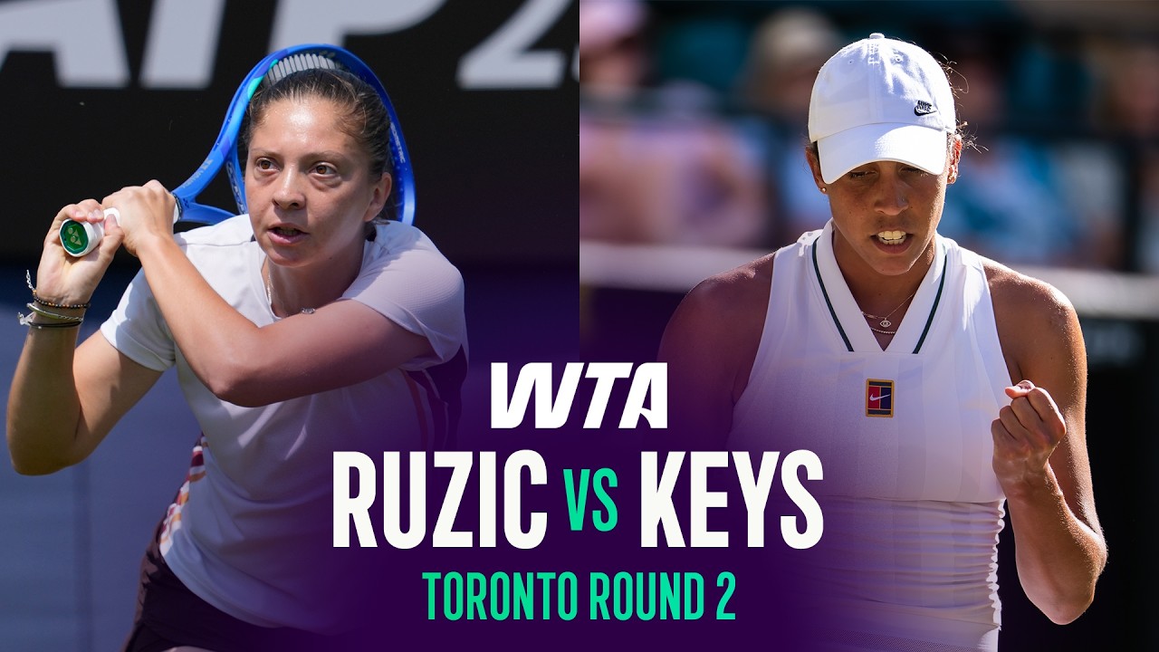 Antonia Ruzic vs. Madison Keys | 2026 Toronto Round 2 | WTA Match Highlights