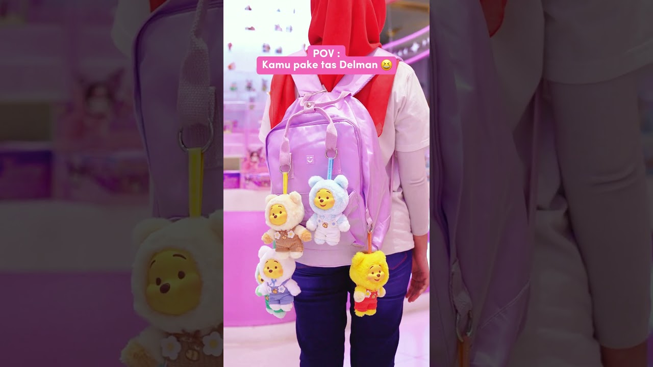 YAY~ Tas jadi eye-catching 🎒🤏🏻