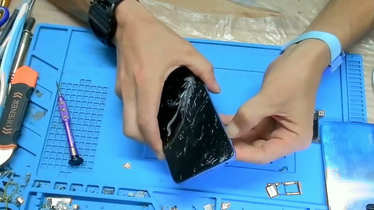 como reparar pantalla REDMI 10