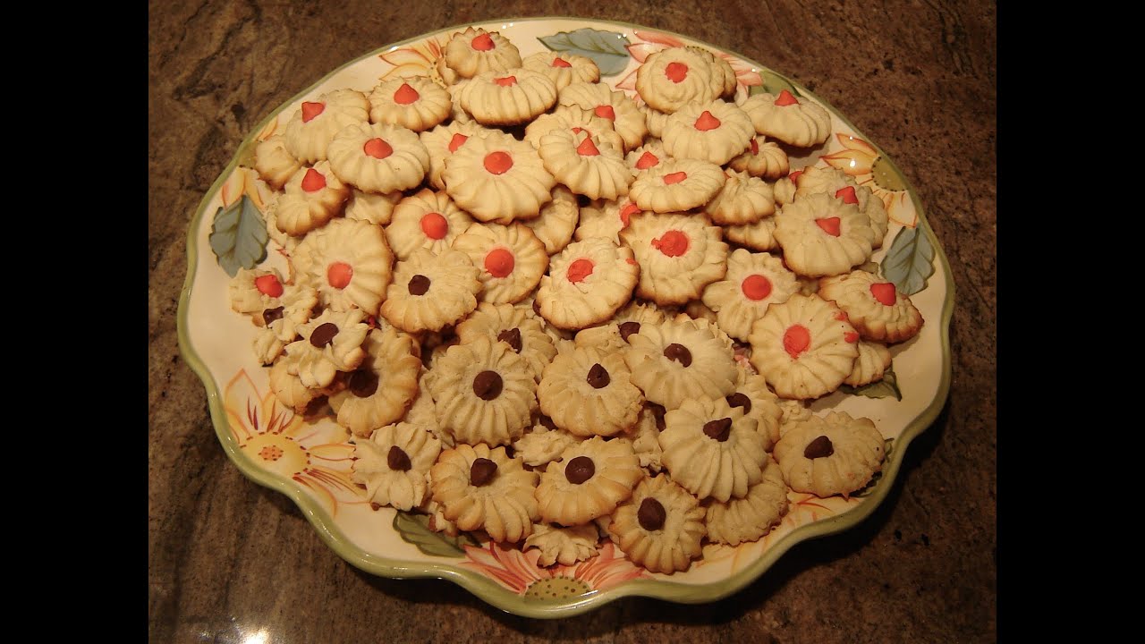 Italian Spritz Butter Cookies by Diane Lovetobake