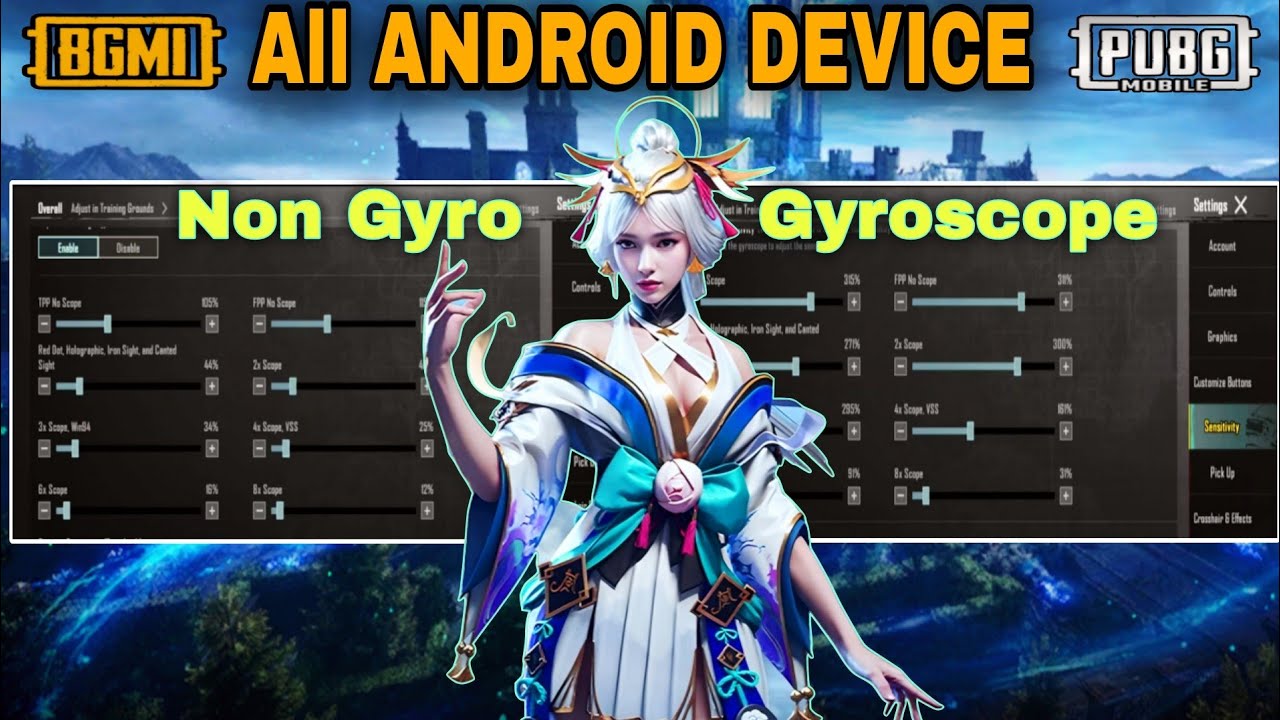 BGMI 4.0 Best Sensitivity Settings for Android 🔥 Zero Recoil + Smooth Gameplay